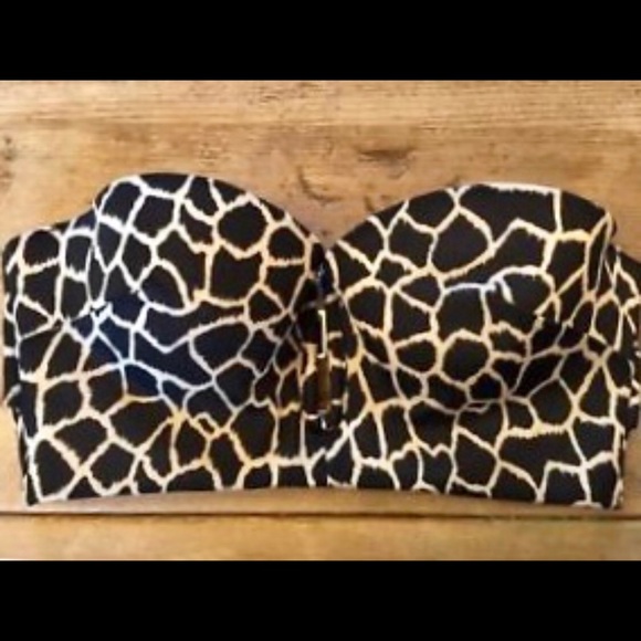 Victoria’s Secret Giraffe Bandeau Bikini Top - Picture 4 of 4